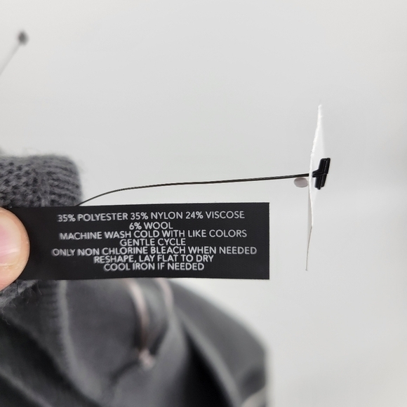 Lane Bryant Grey, Black White poncho size 14/20 NWT‎ 🔖 - Picture 7 of 8